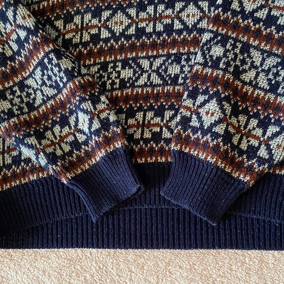 Vintage Robert Bruce Fair Isle Sweater - Picture 4 of 5